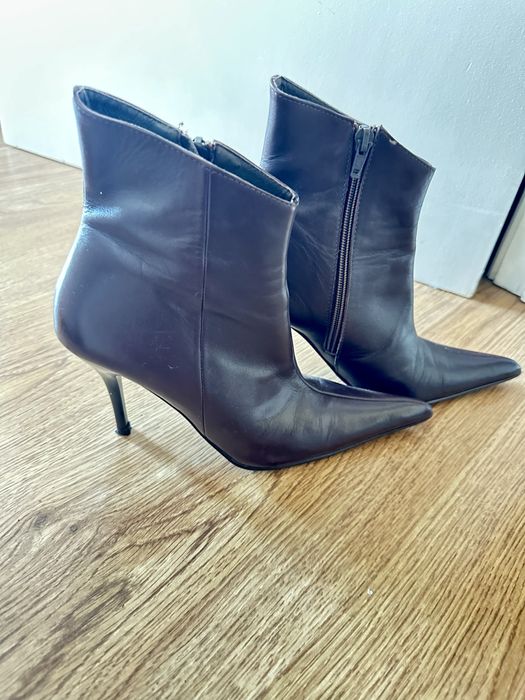 Botas castanho chocolate