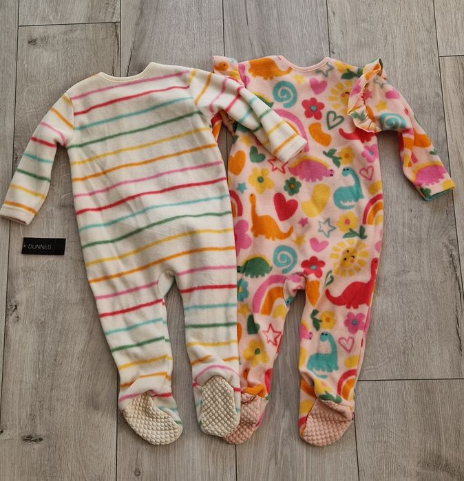 Pajac pajacyk śpioszki piżamka polar ciepła jak Next Newbie Zara