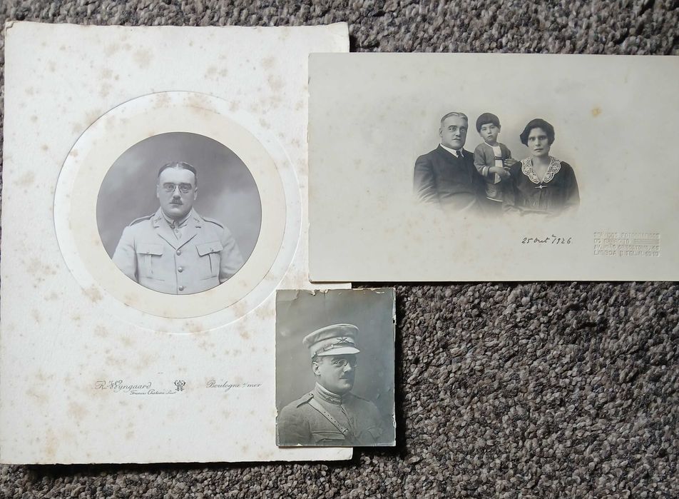 Postais e fotos de Exército Português e outros na I Guerra Mundial