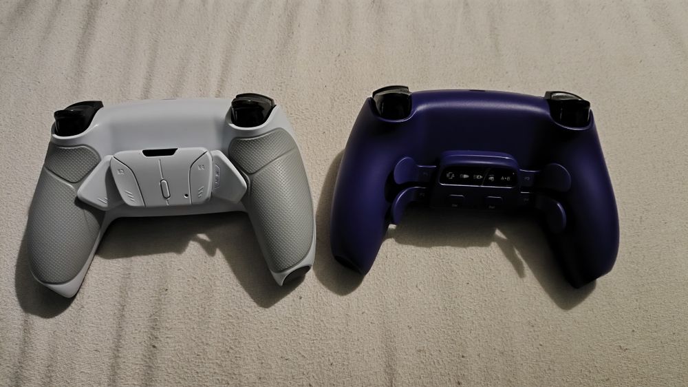 Pad ps5 dualsense backbutton hall analog fioletowy biały jak ps5 edge