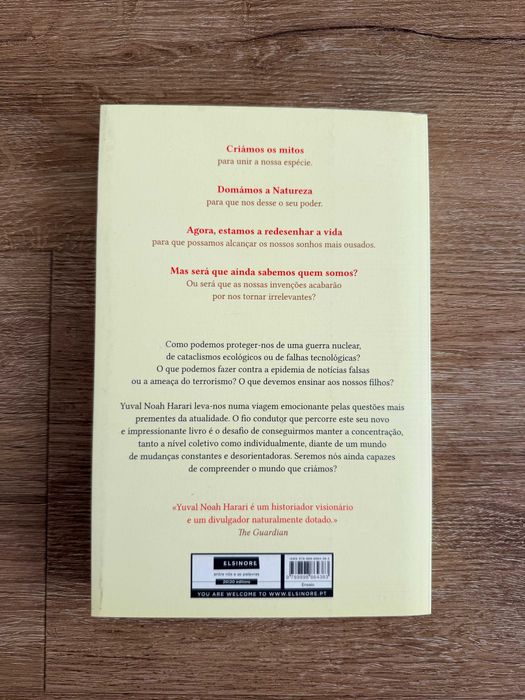 Livro 21 Lições para o Século XXI