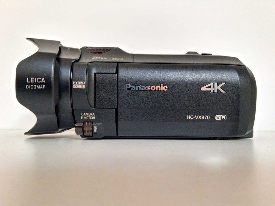 PANASONIC HC-VX870 UHD 4K + Bolsa Original Panasonic + Cartão SD Lexar 16GB | Pack Completo