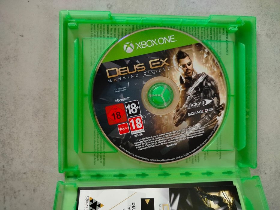Gra Deus Ex na Xbox one