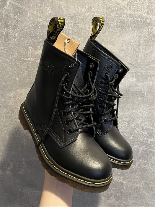 Новые натур. кожаные ботинки Dr. Martens