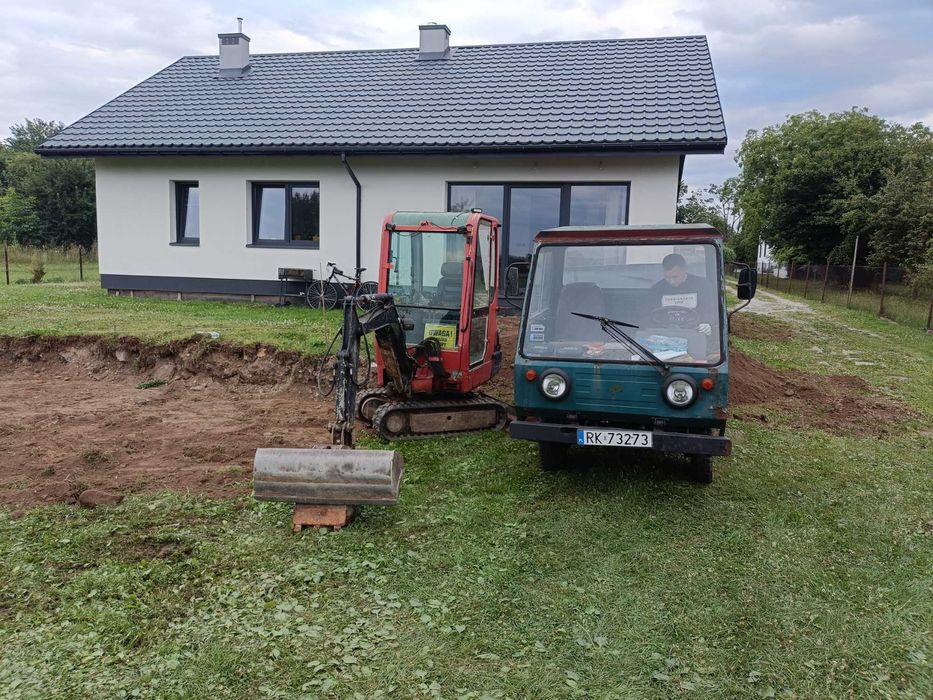 Usługi Minikoparką i Wywrotką do 3.5T
