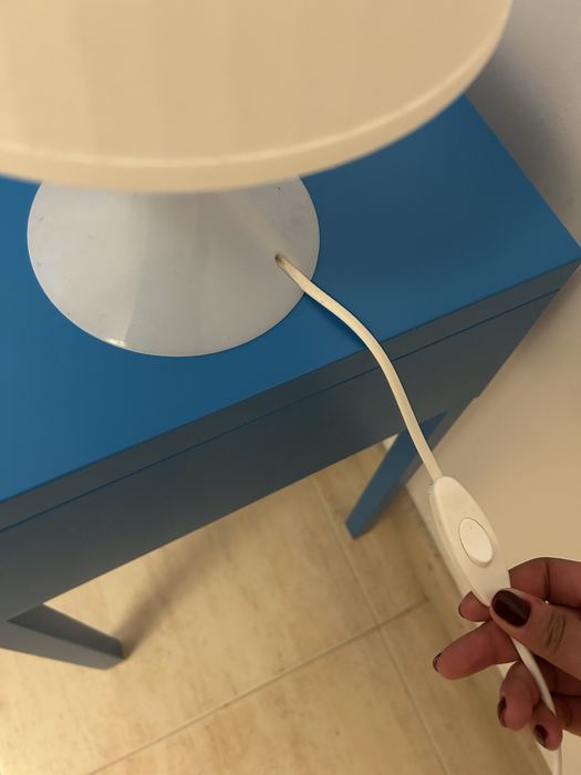 Candeeiros brancos 2unidades IKEA