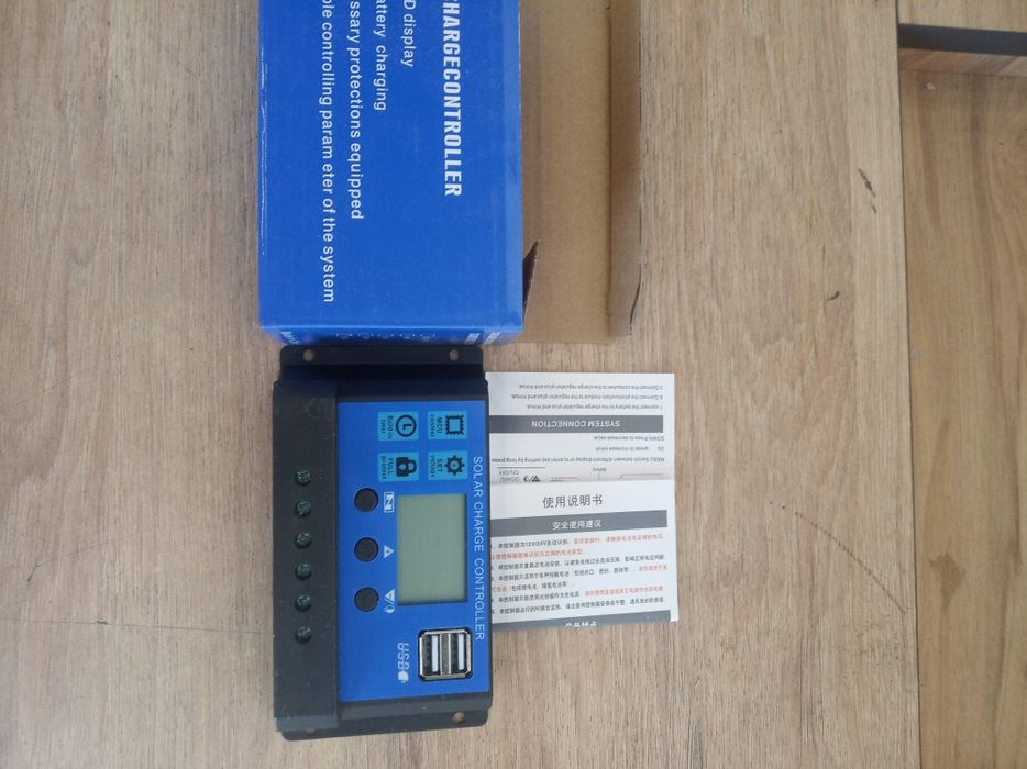 Контроллер заряда солнечной батареи KW1230 ШИМ 12/24В 30А