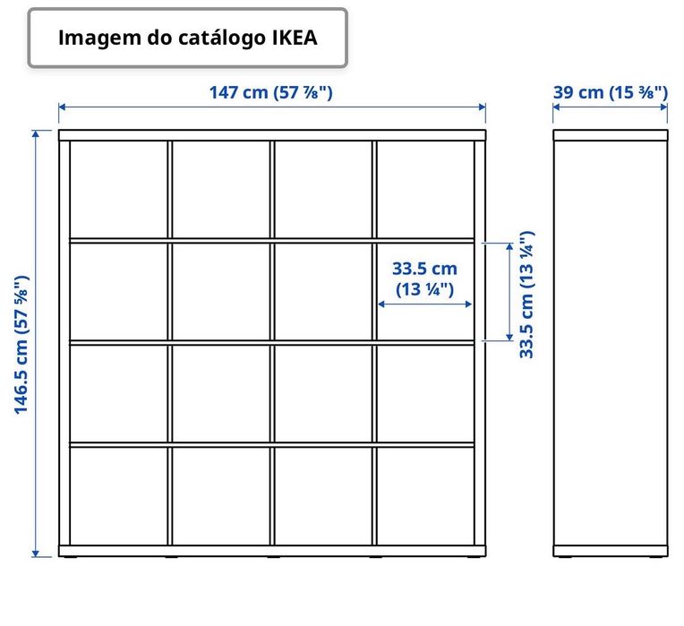 Estante cubos Kallax IKEA