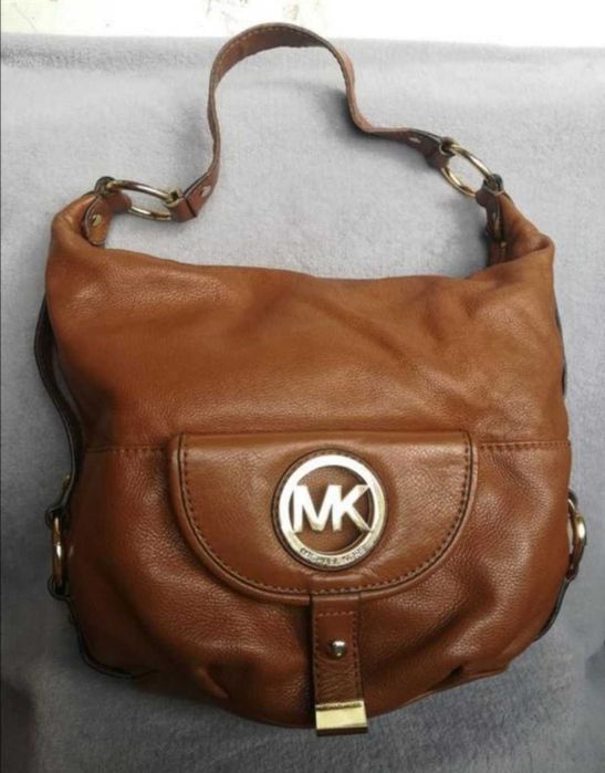 Брендовая кожаная сумка Michael Kors