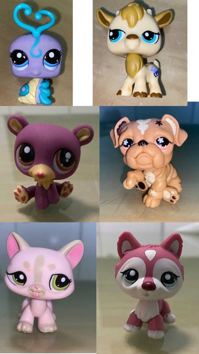 Conjuto de littlest pet shop