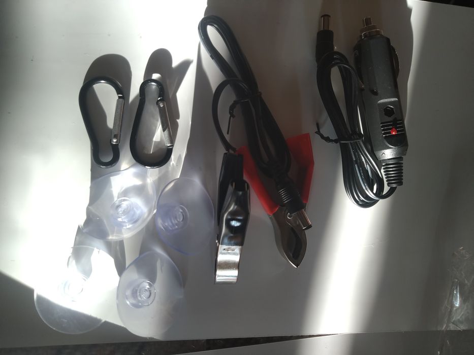 Портативная солнечная панель для зарядки телефонов, 2 USB 5В 3А, джек