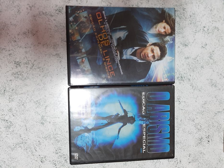 Dvd duplo o abismo   e os olhos de lince