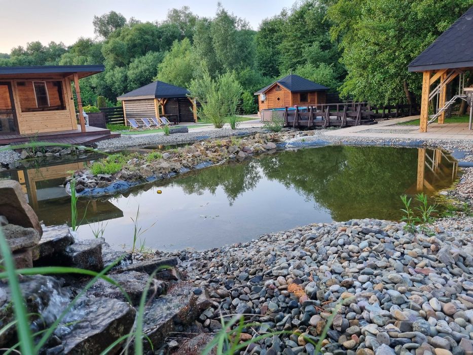 **Ekskluzywny Domek **Jacuzzi**Chata Solna**12osób**Basen** Na wyłączność**