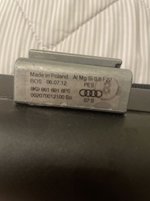 Audi A4 B8 roleta siatka bagażnika