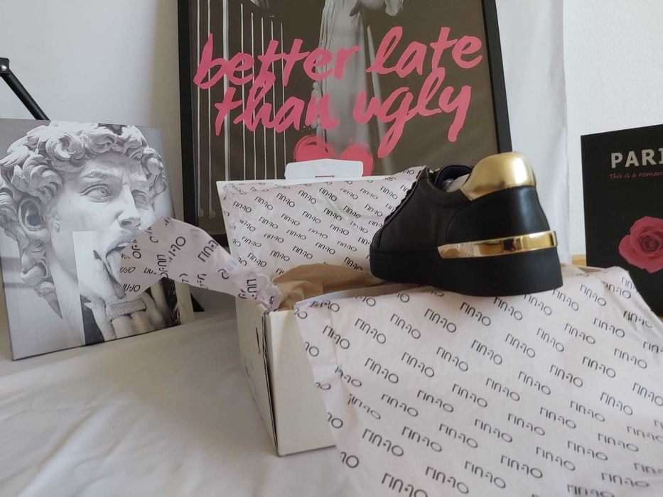 Sapatilha Liu Jo Silvia 92 Preta T36