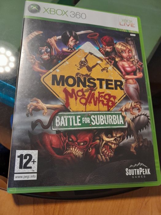 Monster Battle For Suburbia.Stan idealny.X box 360