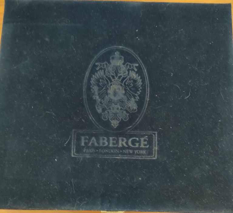 FABERGE Imperial collection 24K Gold Plated Red ENAMEL DESK