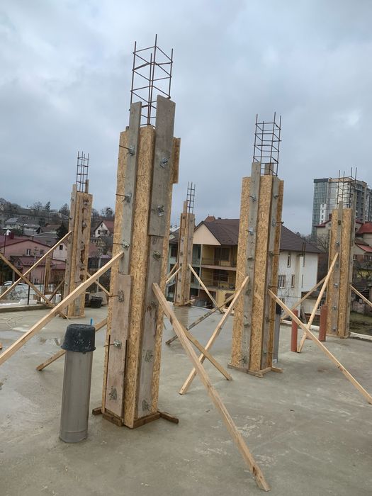 Штукатурка, бетонні роботи, кладка.