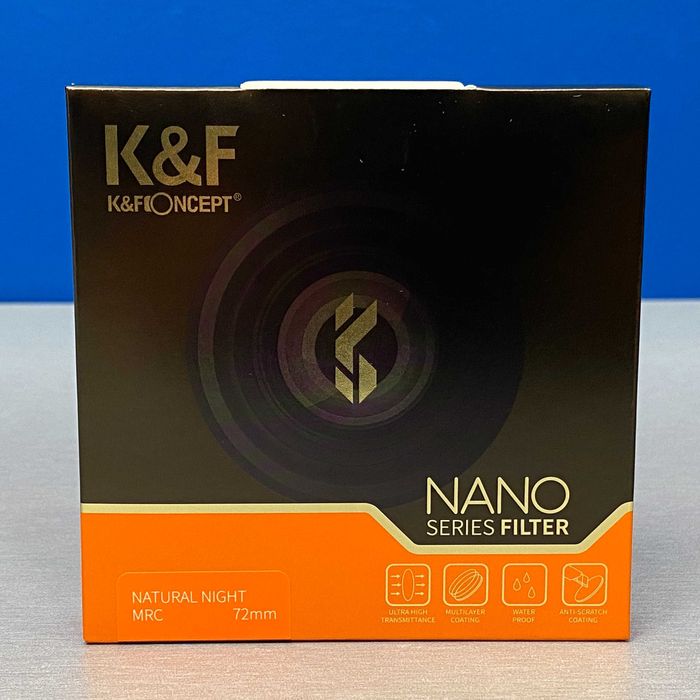 Filtro K&F Concept Nano Series Natural Night 72mm | NOVO