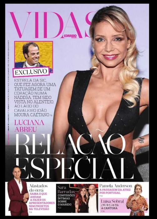 7 revistas antigas e como novas  de Luciana Abreu Lote 1