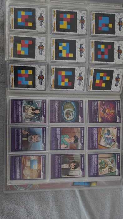 Coleção de cartas Invizimals – 3 cadernetas incompletas