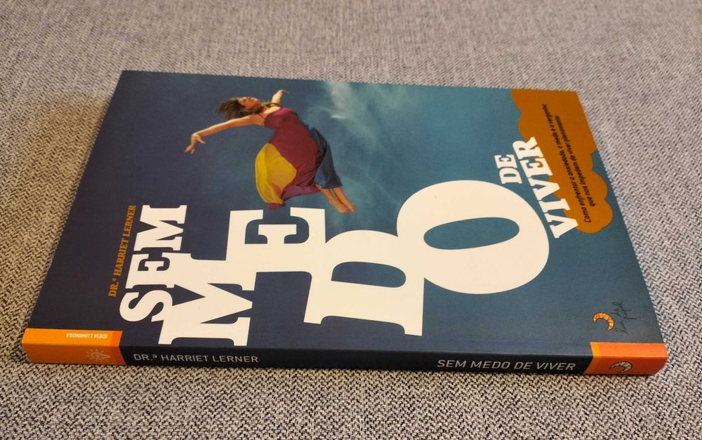 Livro "Sem medo de viver" Harriet Lerner