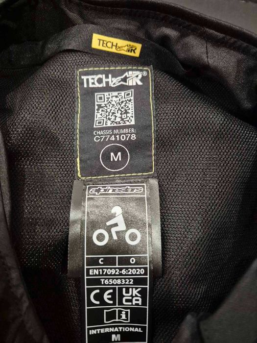 МОТО Жилет Airbag Alpinestars Tech Air 3 System. Новый!