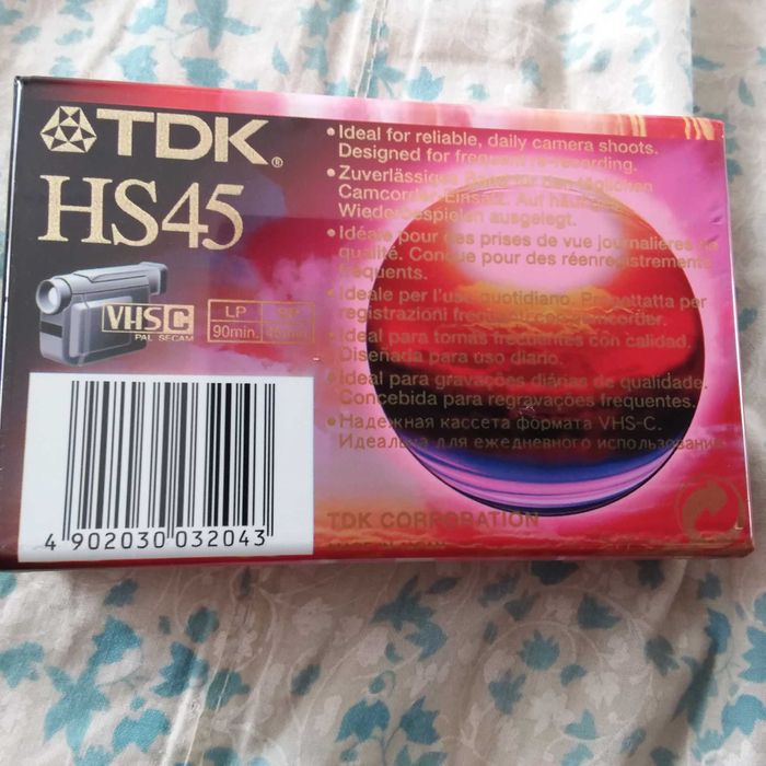 Cassetes camara video TDK