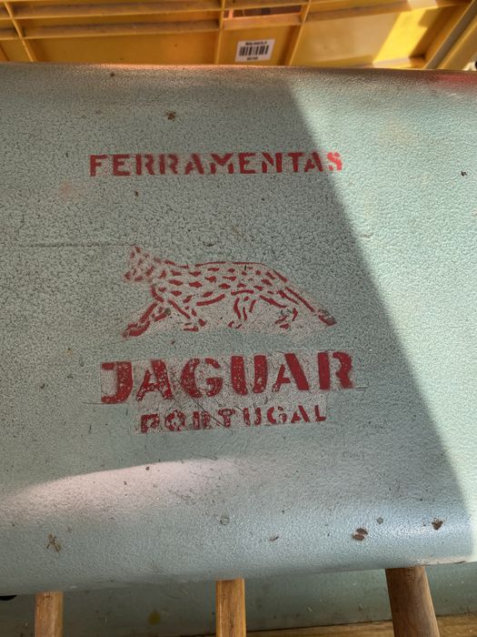 Máquina de demonstração de martelos ‘Ferramentas Jaguar’. Raríssima