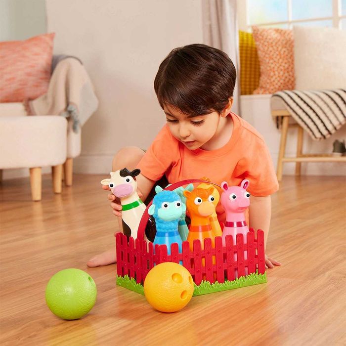 Ігровий набір для боулінгу - Весела ферма Battat