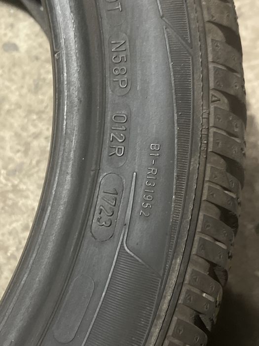 235/45 R17 Dunlop Winter sport 3 d шини б/у зима ПАРА що