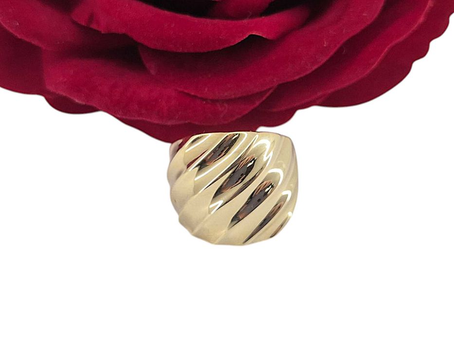 Okazały damski sygnet 6,63G 14K