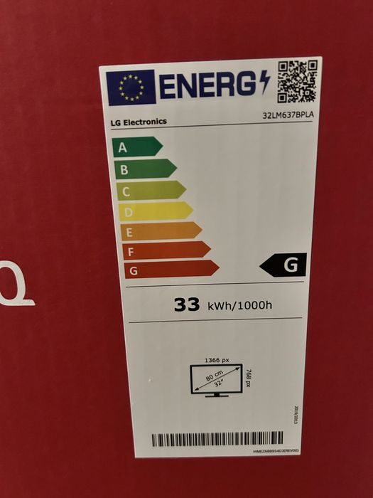 LG ThinQ AI 32 polegadas