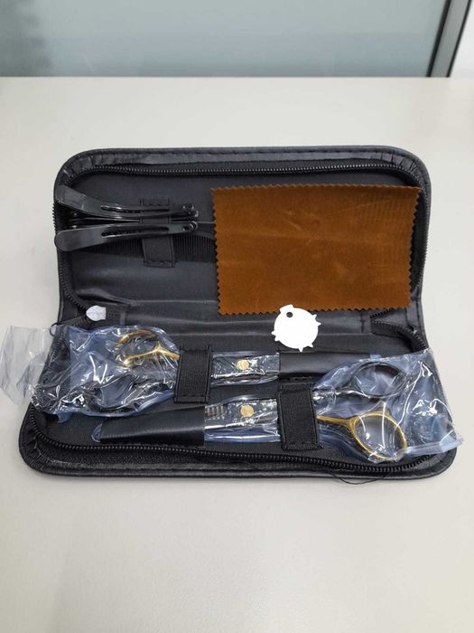 Conjunto de Ferramentos de Cabeleireiro - Kit de 8 Peças