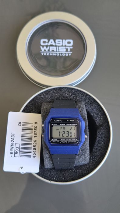 Casio F-91WM-2A / Novo-Nunca Usado