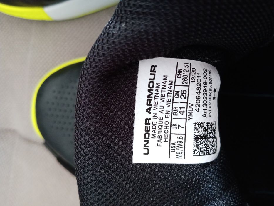 Buty do koszykówki Under Armour Lockdown 5 rozmiar 41