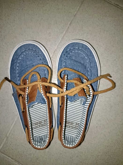 Boy's Sailing-Style Shoe, Size 23