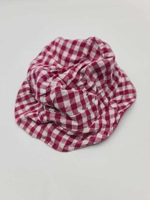 Panama for Children, White and Pink Checkered Pattern