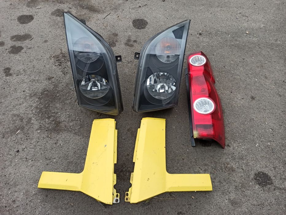 Фари VW Crafter 2006+ передні реснічки Крафтер