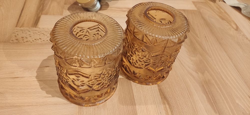 Szklany klosz do lampy kinkietu vintage retro