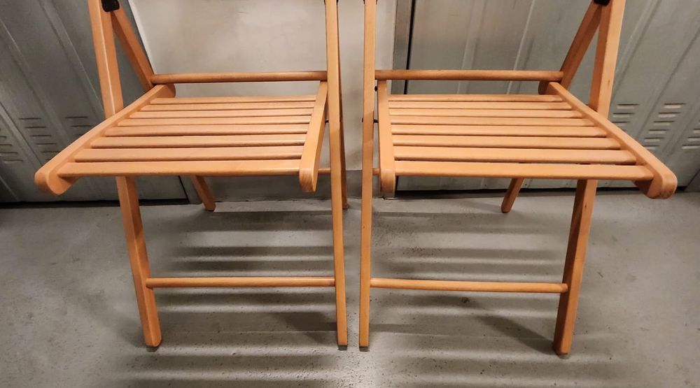 Krzesła składane Terje IKEA