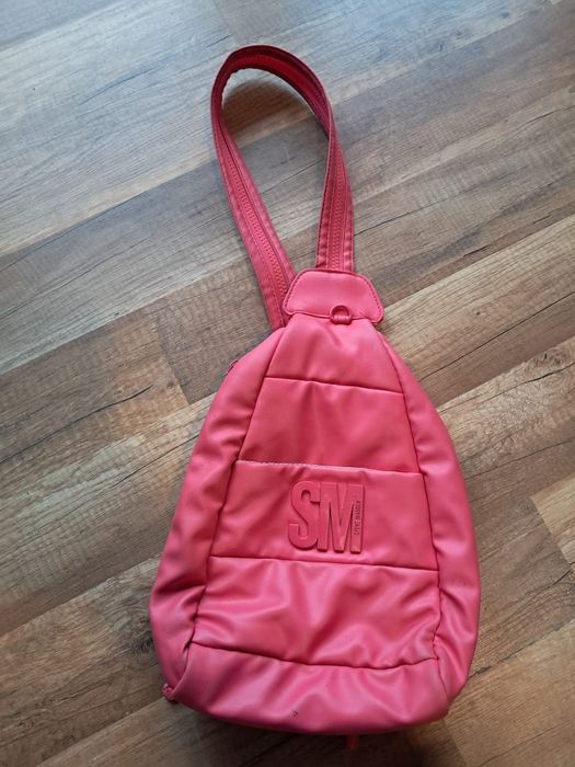 Steve Madden Plecak różowy pikowany na ramię torebka