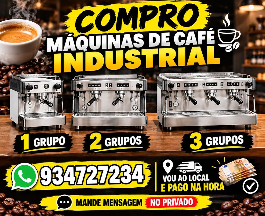 Máquina de café industrial