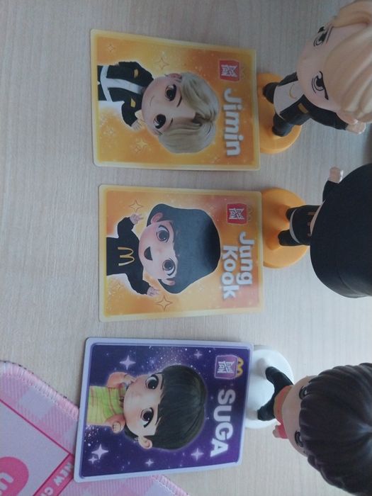 bts tiny tan McDonald's