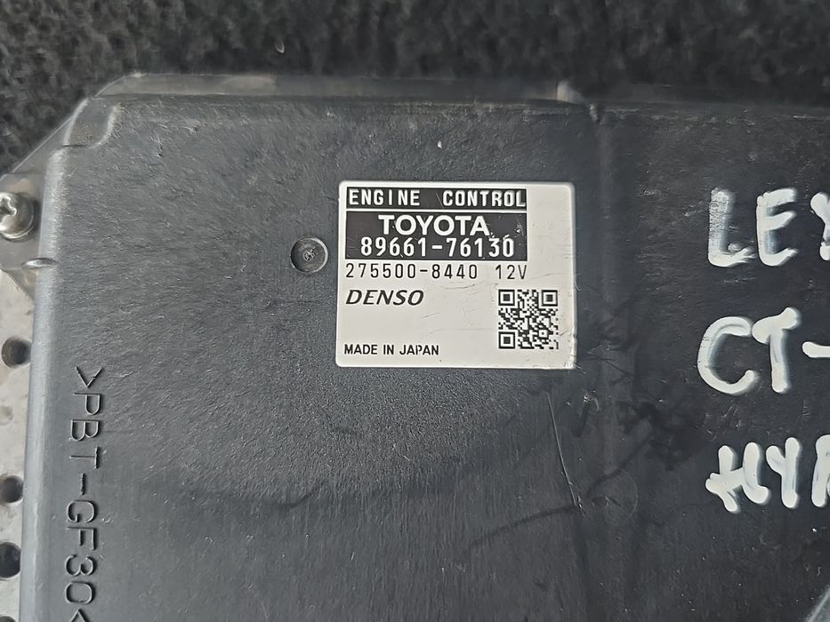 Centralina de motor Lexus ct200h hybrido 2014- EPC OEM