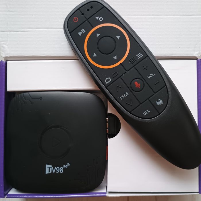 Android mini TV 98 RK3518Netflix YouTube HDMI IP TV aplikacje