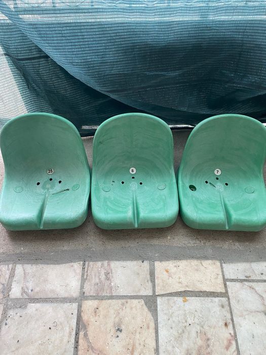 Cadeiras do estádio antigo do Sporting