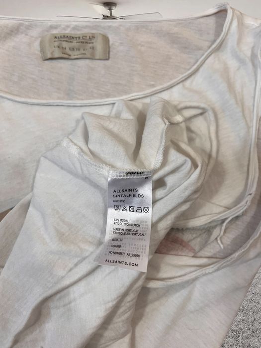All Saints roz. XL damska bluzka bez rękawów