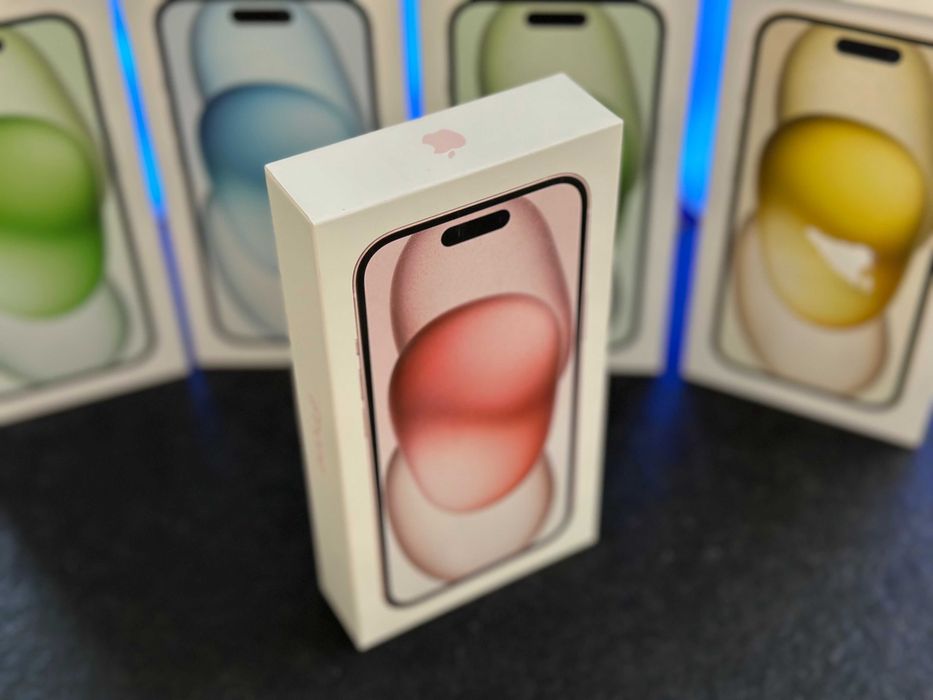 Smartfon iPhone 15 128GB 5G 6.1" Black / Blue  RATY