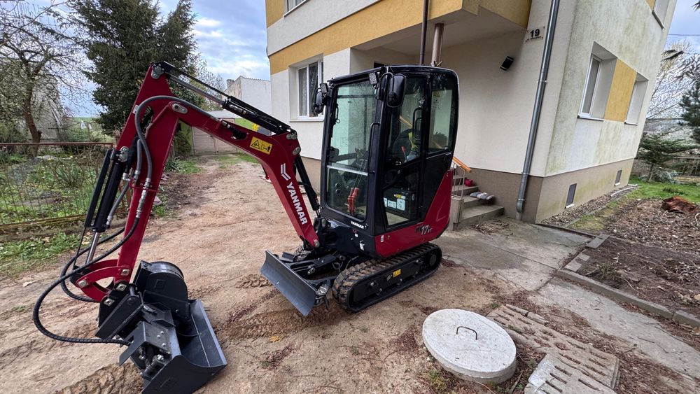 Minikoparka koparka mini ładowarka AVANT najem wynajem usługi 24h/7 FV